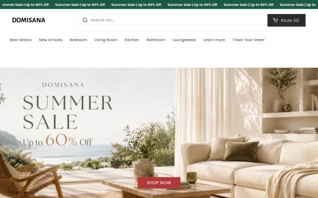 Domisana storefront