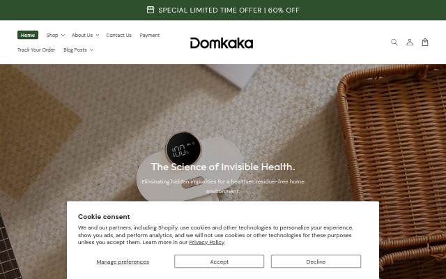 Domkaka storefront