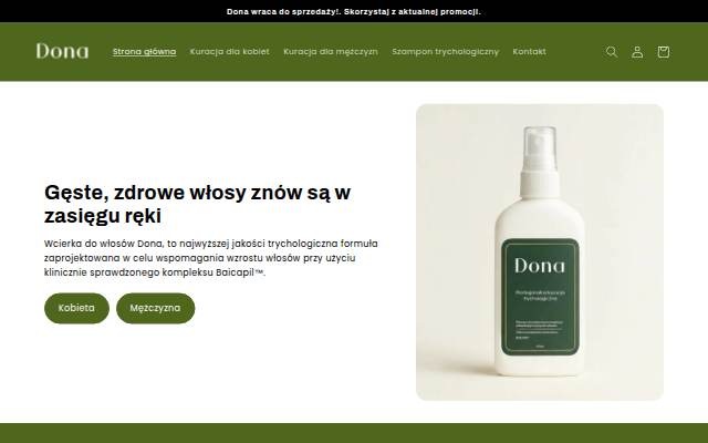 Dona storefront