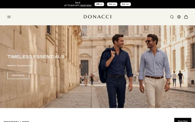 Donacci storefront