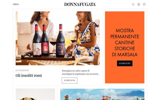Startseite von Donnafugata