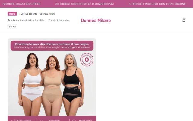 Donnea storefront