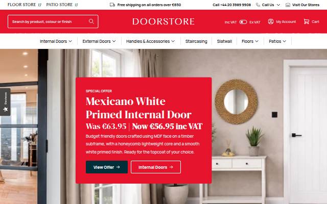 The Door Store storefront