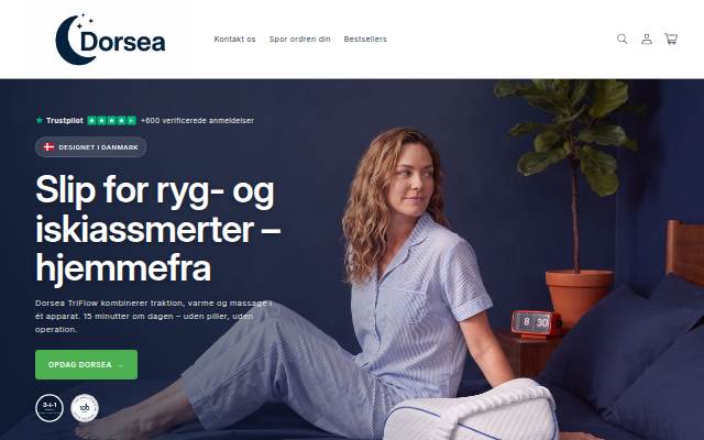 Startseite von Dorsea
