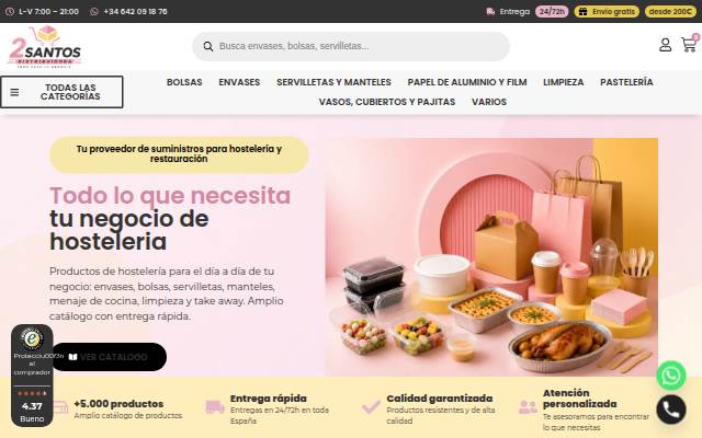 2 Santos Distribuidores storefront