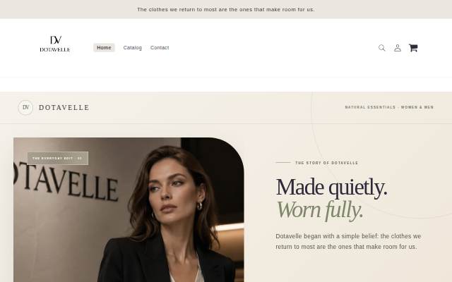 Dotavelle storefront