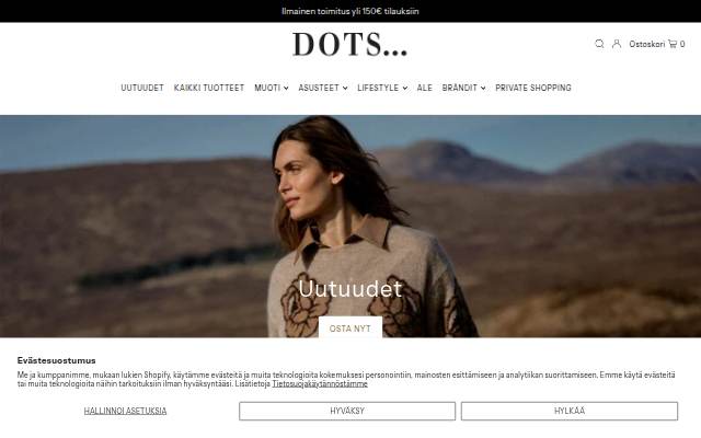 Dots storefront