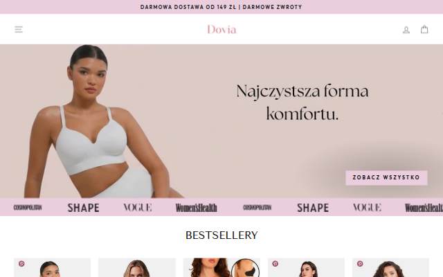 Dovia PL storefront