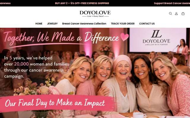 DoyoLove storefront