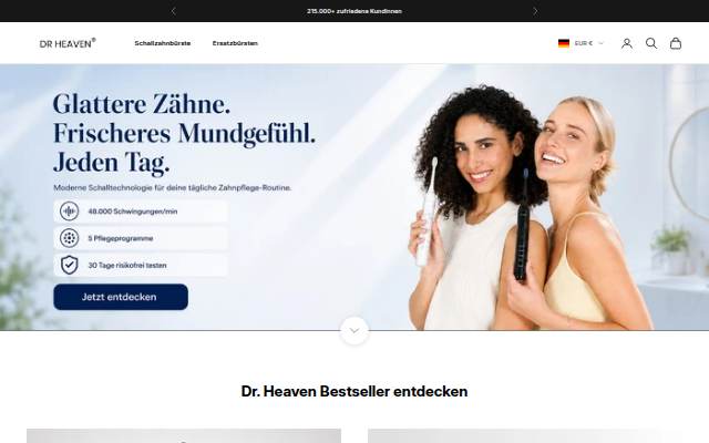 Startseite von Heaven-by-Selectbody