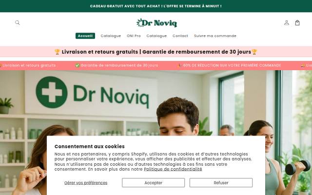 Dr Noviq storefront