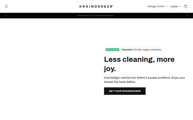 Draindodger storefront