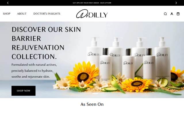 Dr Dilly storefront
