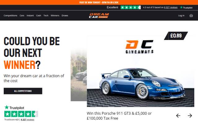 Win Cars, Cash and Tech storefront
