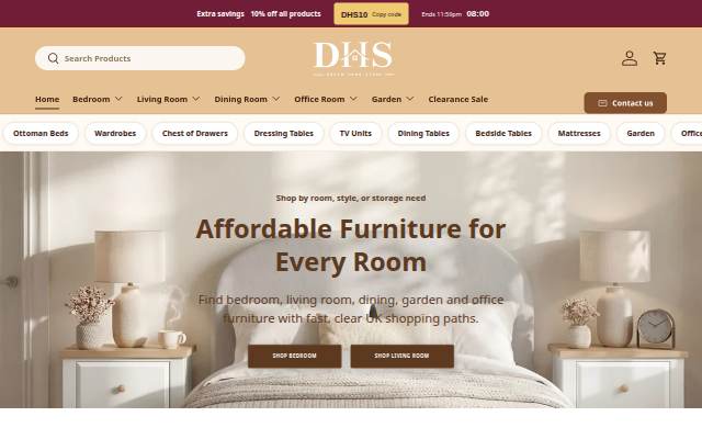 Dream Home Store storefront