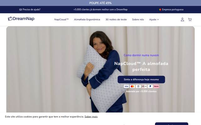 DreamNap™ storefront