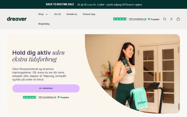 DreaverDK storefront