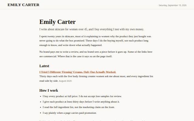 Emily Carter storefront