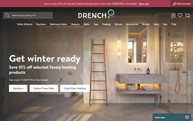 Luxury Online Bathroom Specialist storefront