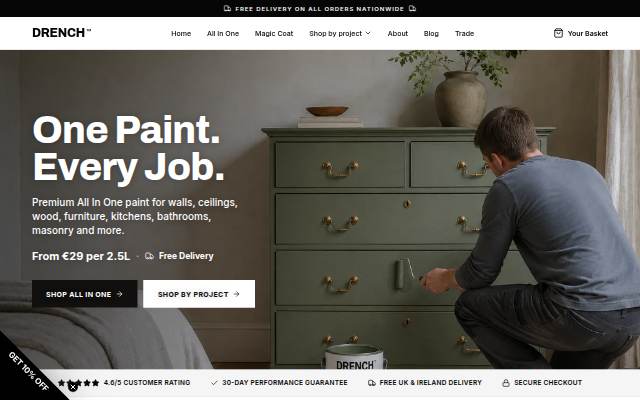 Drench storefront