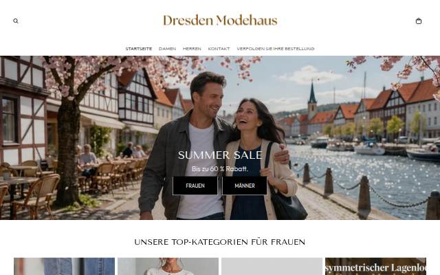 Dresden-Modehaus storefront