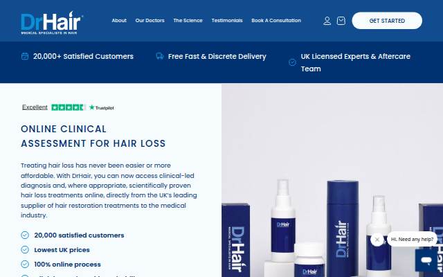 DrHair storefront
