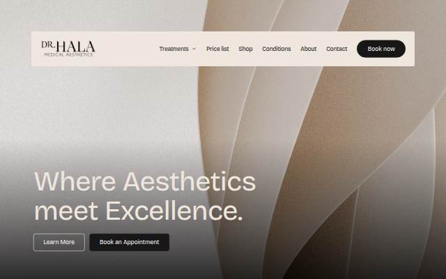 Escaparate de Dr Hala Medical Aest