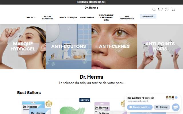 Dr Herma storefront