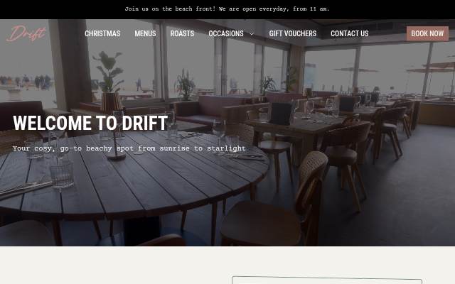 Drift Bar &amp; Kitchen storefront
