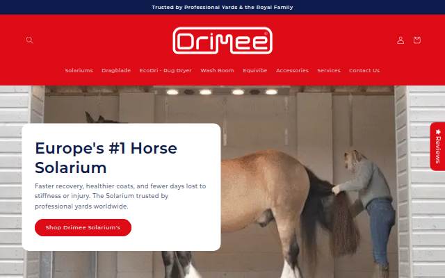 Startseite von DriMee UK
