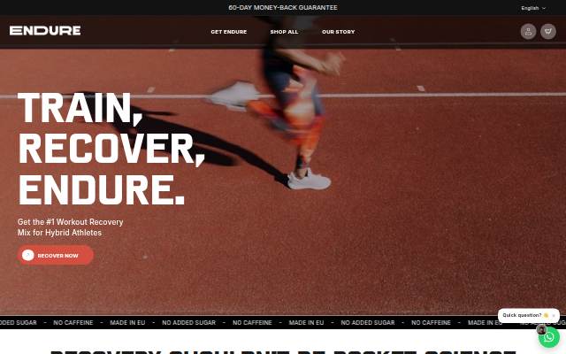 ENDURE storefront