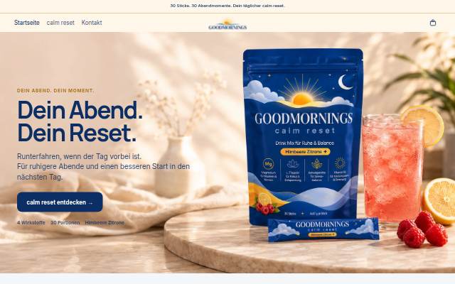 GOODMORNINGS storefront