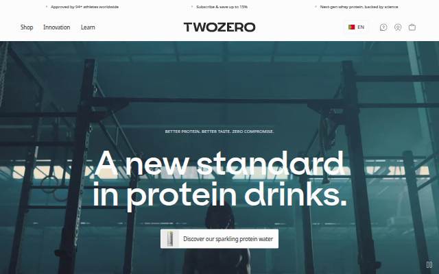 Montra da TWOZERO® Bruisend Proteïne Water