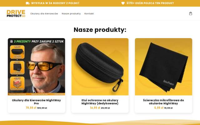 DriveProtect storefront