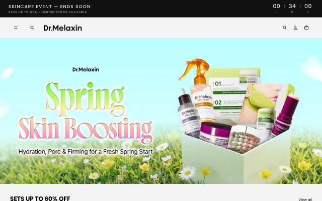 Trusted Korean Skincare storefront