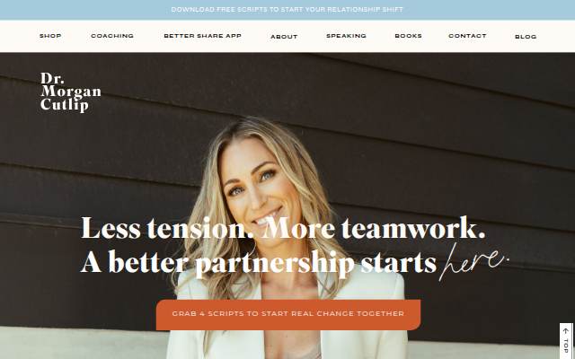 Startseite von Dr. Morgan Cutlip