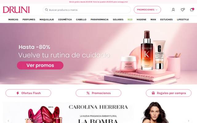 Druni storefront