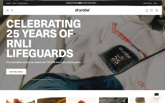 Dryrobe® storefront