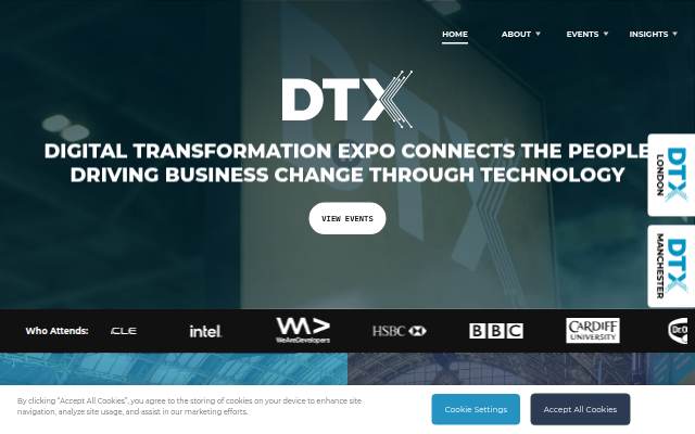 Digital Transformation EXPO storefront