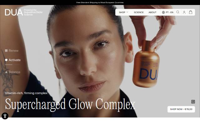 Startseite von DUAbyAB.com