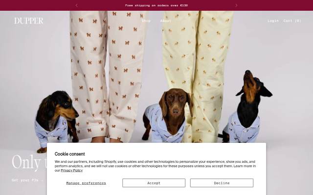 Dupper storefront