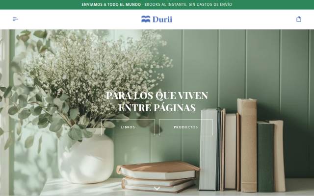 Durii Editorial storefront