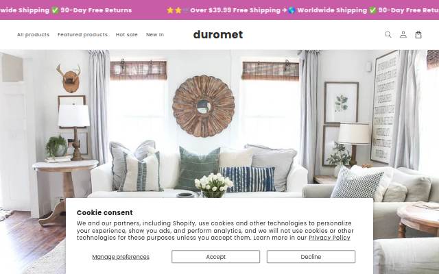 duromet storefront
