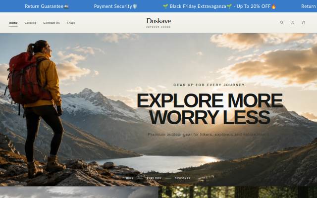 Duskave storefront