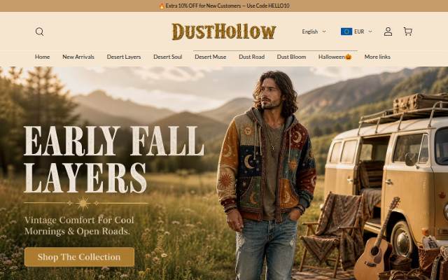 dusthollow storefront