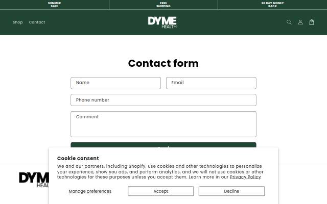 Montra da Dyme Health