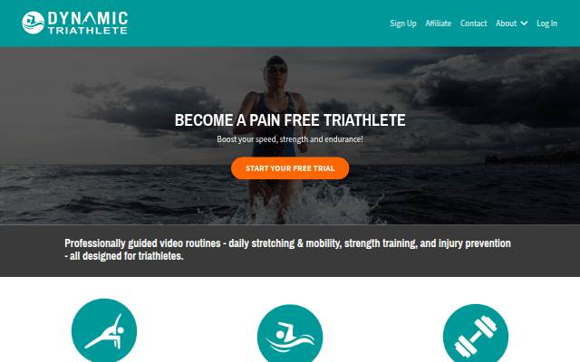 Dynamic Triathlete storefront
