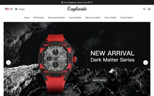 Eaglevide storefront
