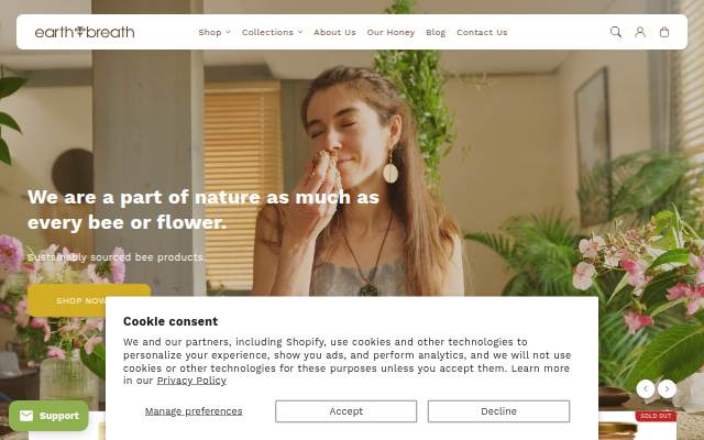 Montra da Earthbreath