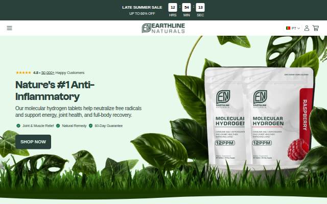 Earthline Naturals storefront